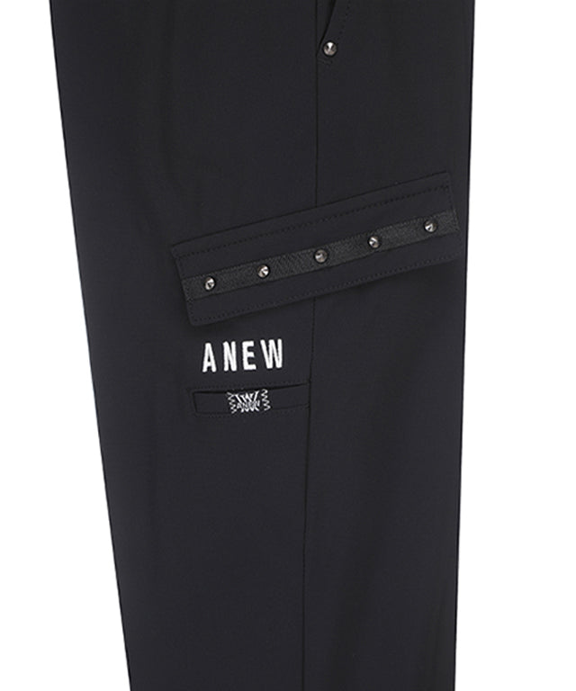 ANEW Golf: Women Tricot Jogger Long Pants- Black